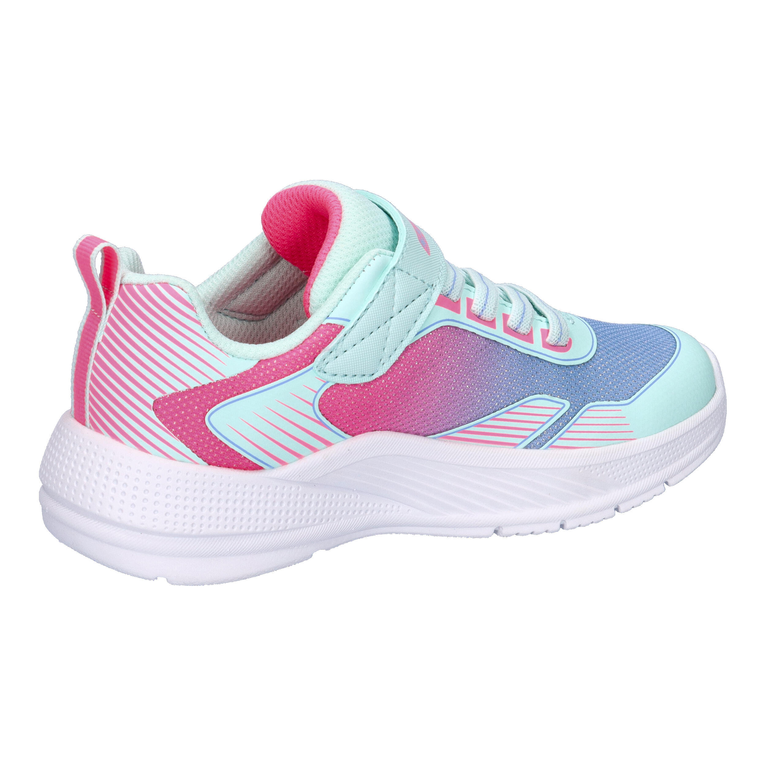 Skechers Kinder Microspec Advance-Oasis Point Unisex 303657L AQMT Aqua/Multi 7/7