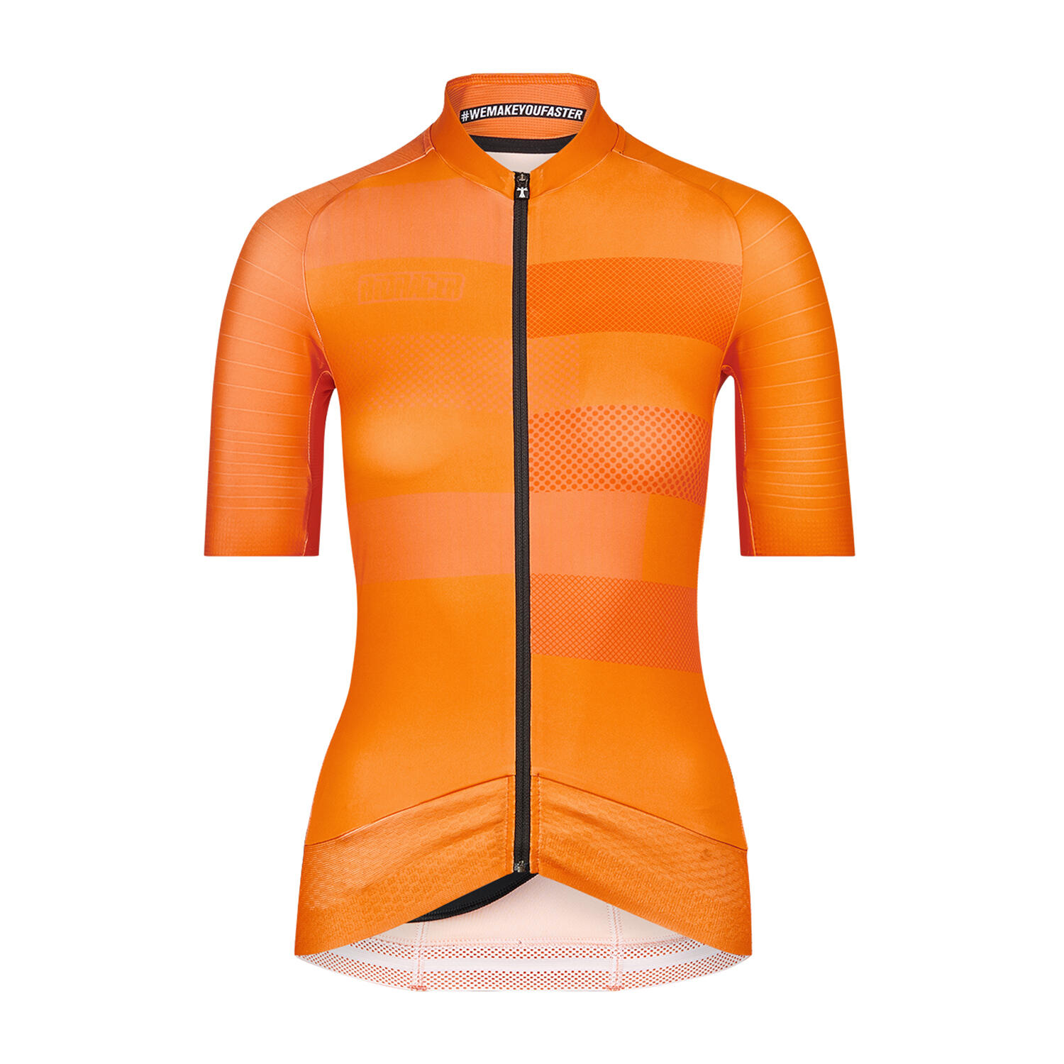 Bioracer - Maillot Femme Bioracer Epic - Maillot Manches Courtes - Orange - Decathlon