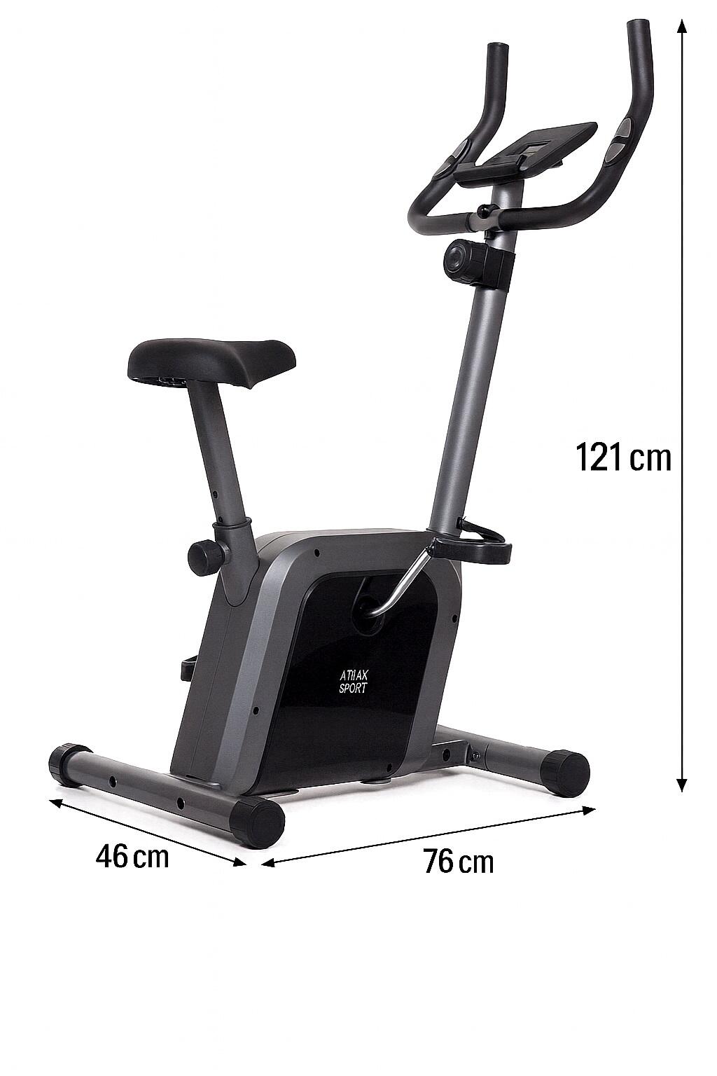 Rower Stacjonarny Magnetyczny Rowerek Treningowy do ćwiczeń Fit do 110kg 4/5