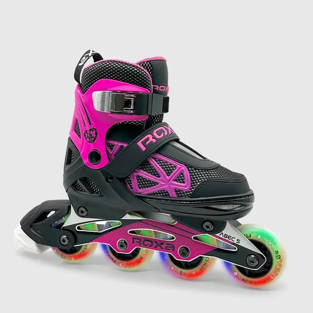 Extendable inline skates for girls, Heart alu Kid