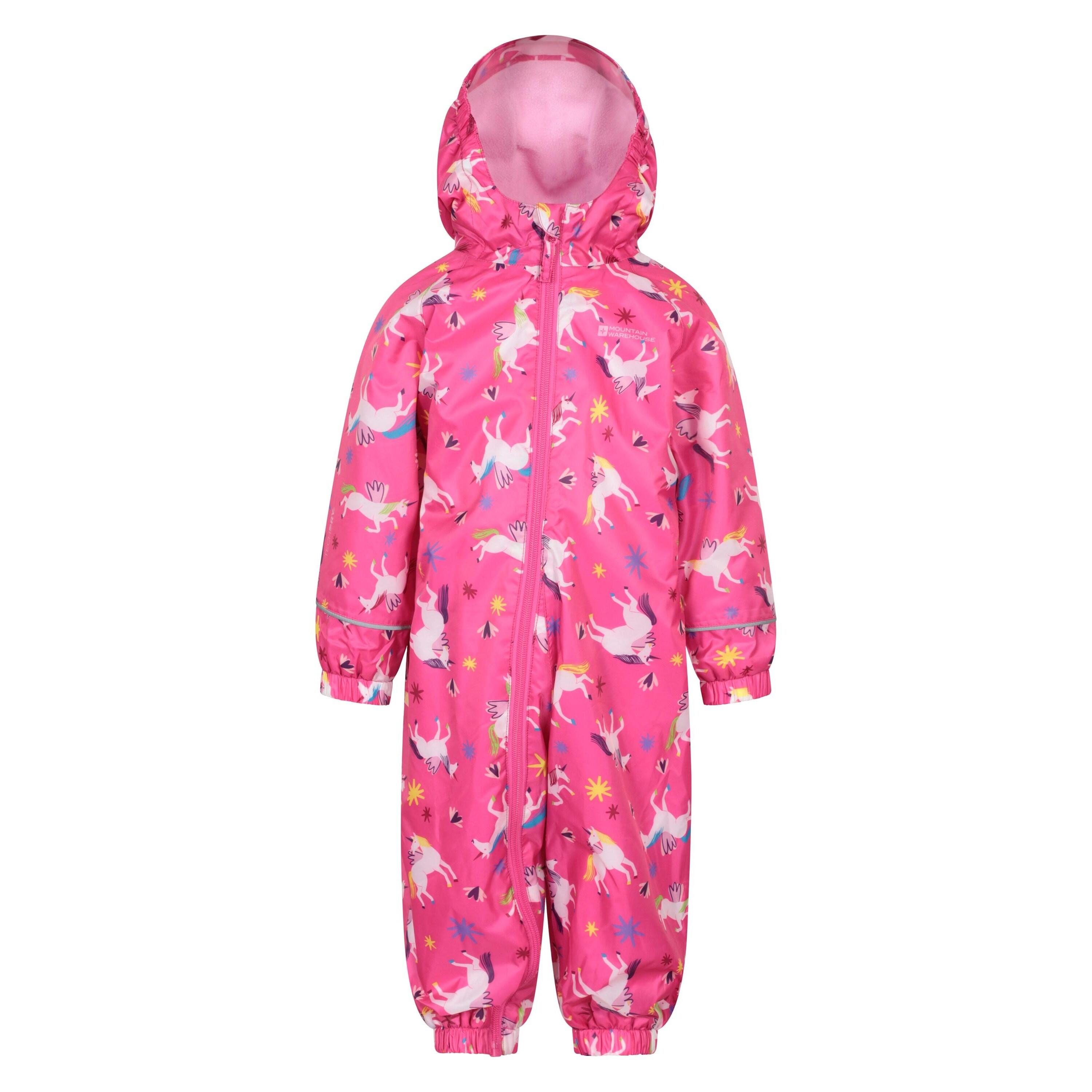Mountain Warehouse Childrens/Kids Spright Animals Waterproof Rain Suit