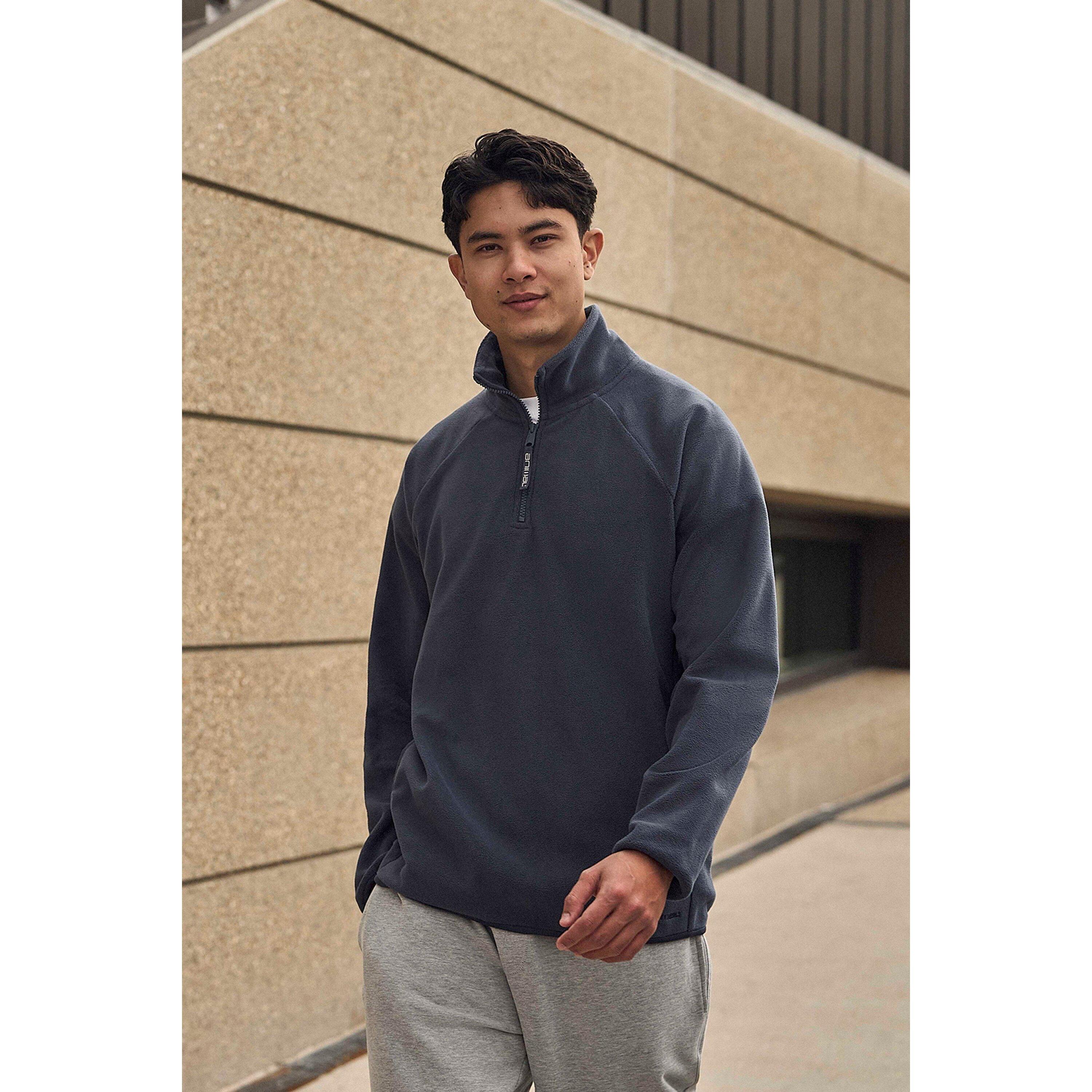 Animal Mens Stockholm Half Zip Fleece Top