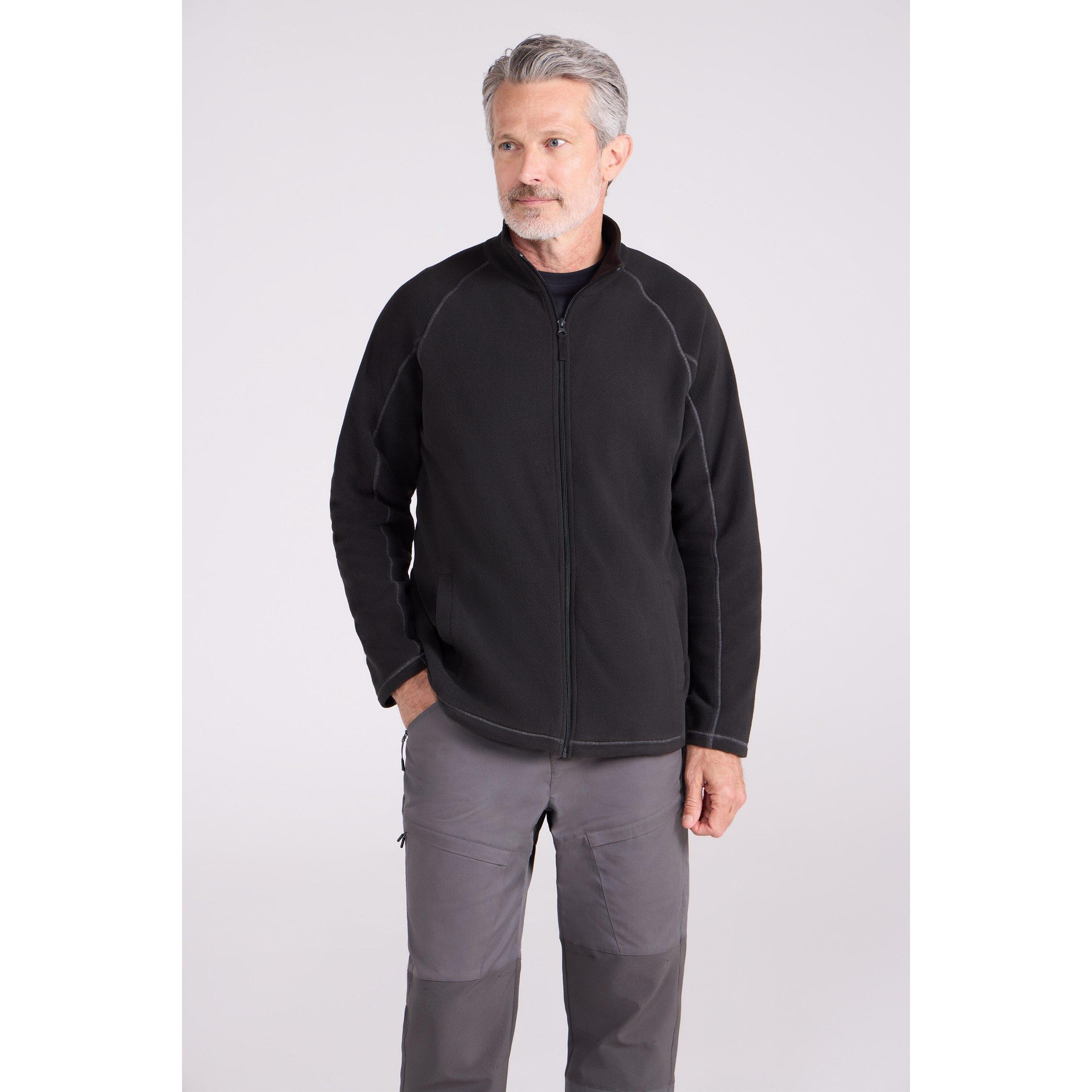 Mountain Warehouse Mens Ashbourne Full Zip Fleece Jacket