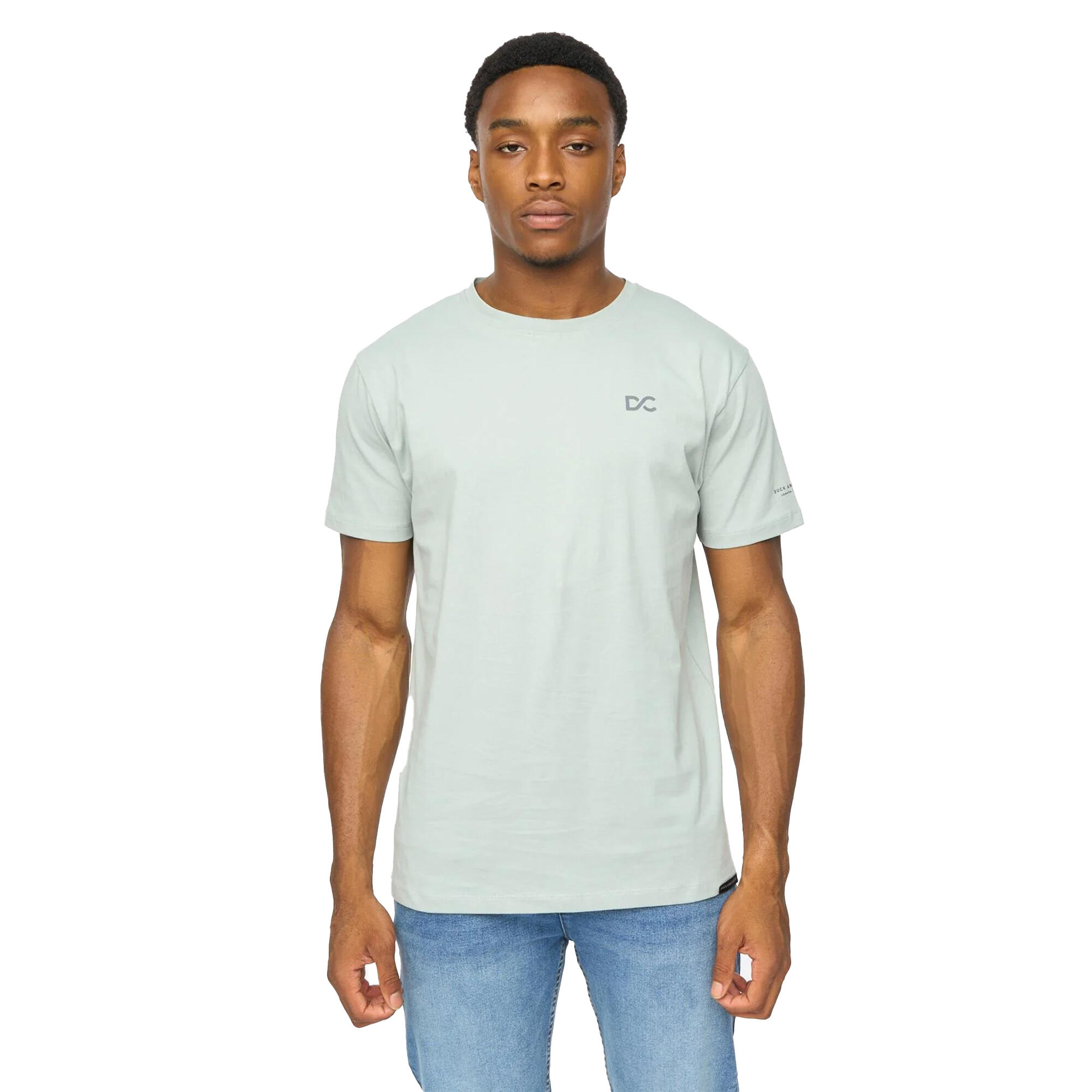 Duck and Cover Mens Trimlines Heavyweight T-Shirt
