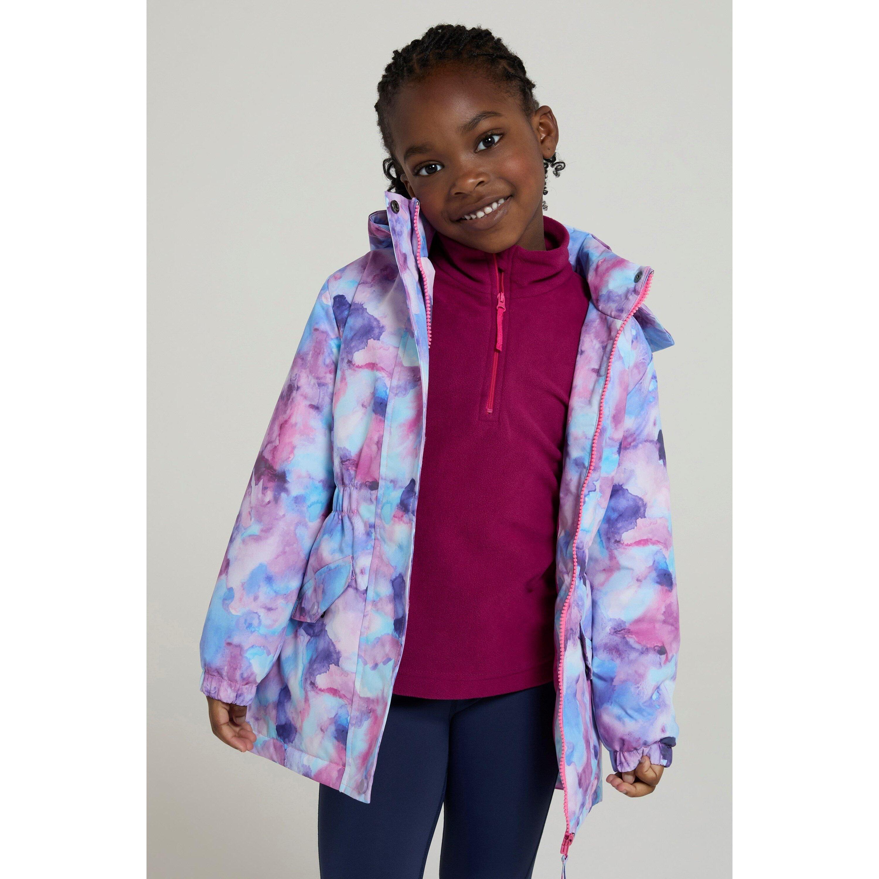 Mountain Warehouse Childrens/Kids Dale Floral Waterproof Jacket