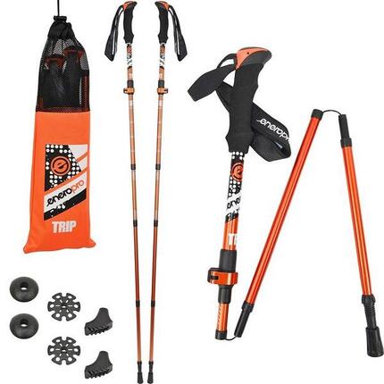 Kije trekkingowe Enero Pro w pokrowcu 115 do 130 cm