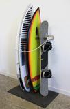 Multirack Wandhalterung für bis zu 6 Surfboards, Snowboards, Kitesurfing Windsur 3/6