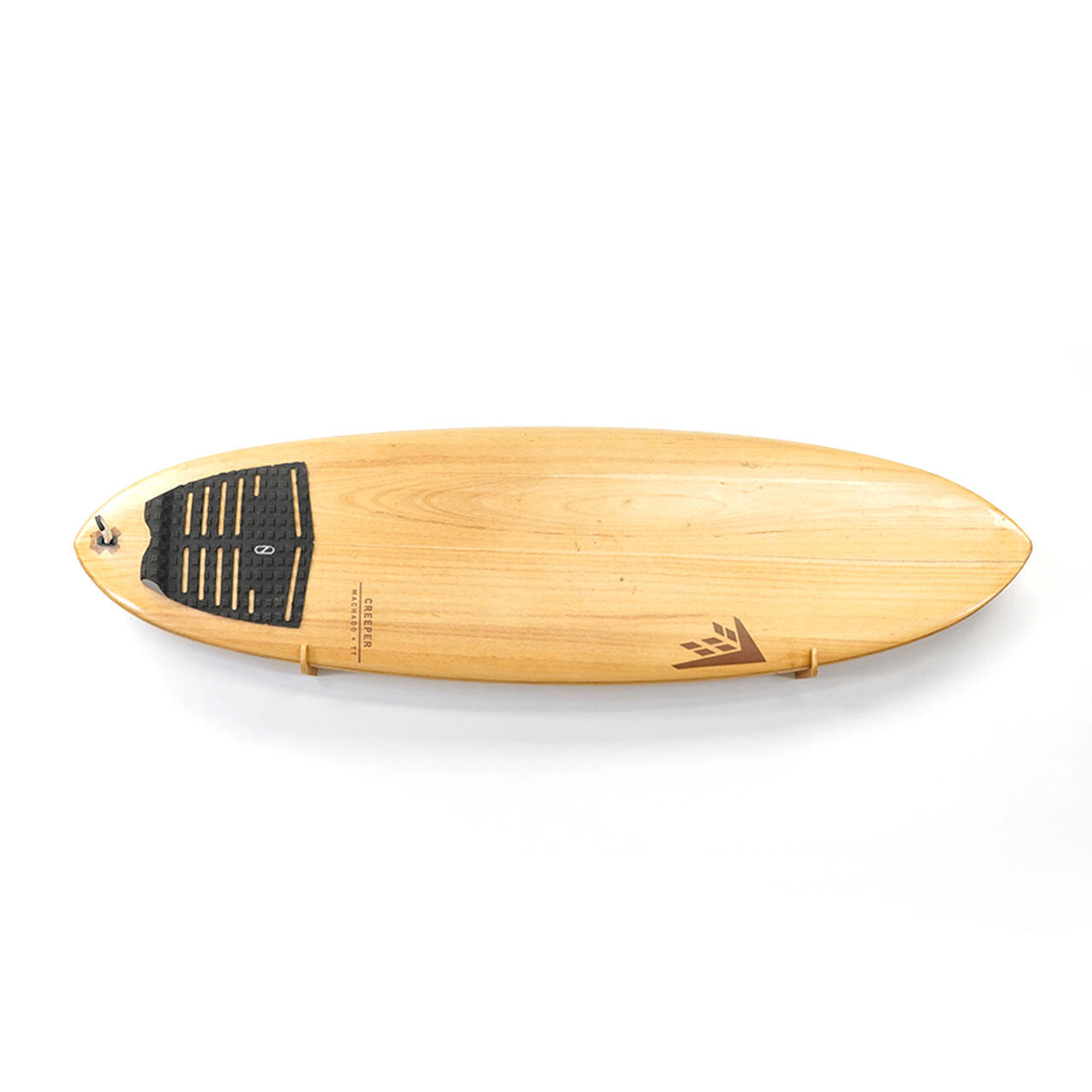 Surfboard Wandhalterung aus Bambus 4/5