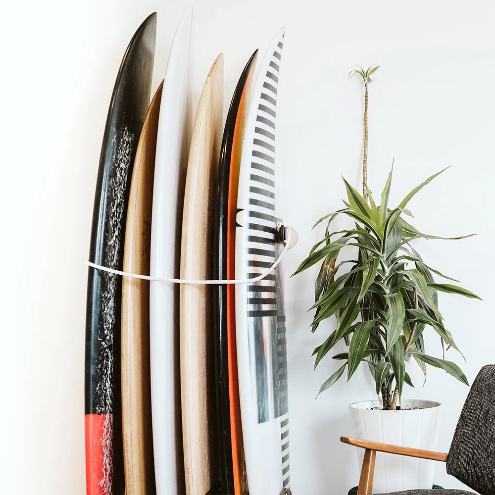 Multirack Wandhalterung für bis zu 6 Surfboards, Snowboards, Kitesurfing Windsur 2/6