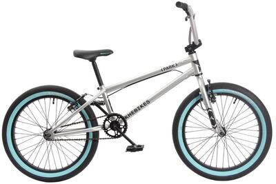 BMX Fahrrad Kinder PARK silber 20 Zoll 11,1 kg