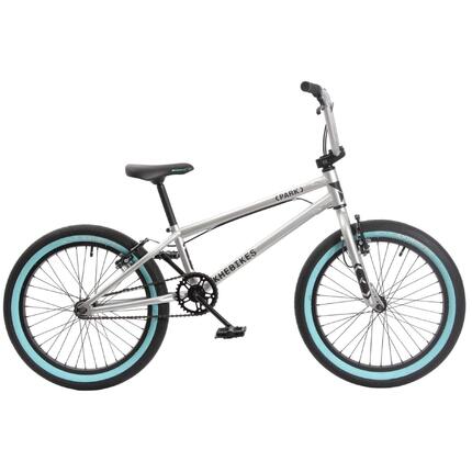 BMX rower dzieci PARK srebrny 20 cali 11,1 kg