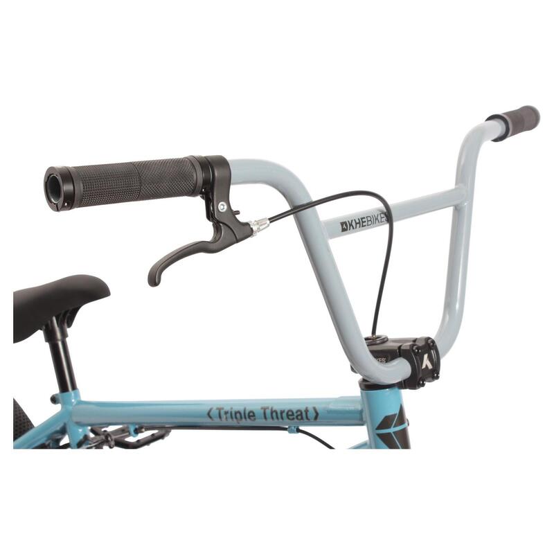 BMX bicicletă adulți TRIPLE THREAT albastru 20 inch 11,1 kg