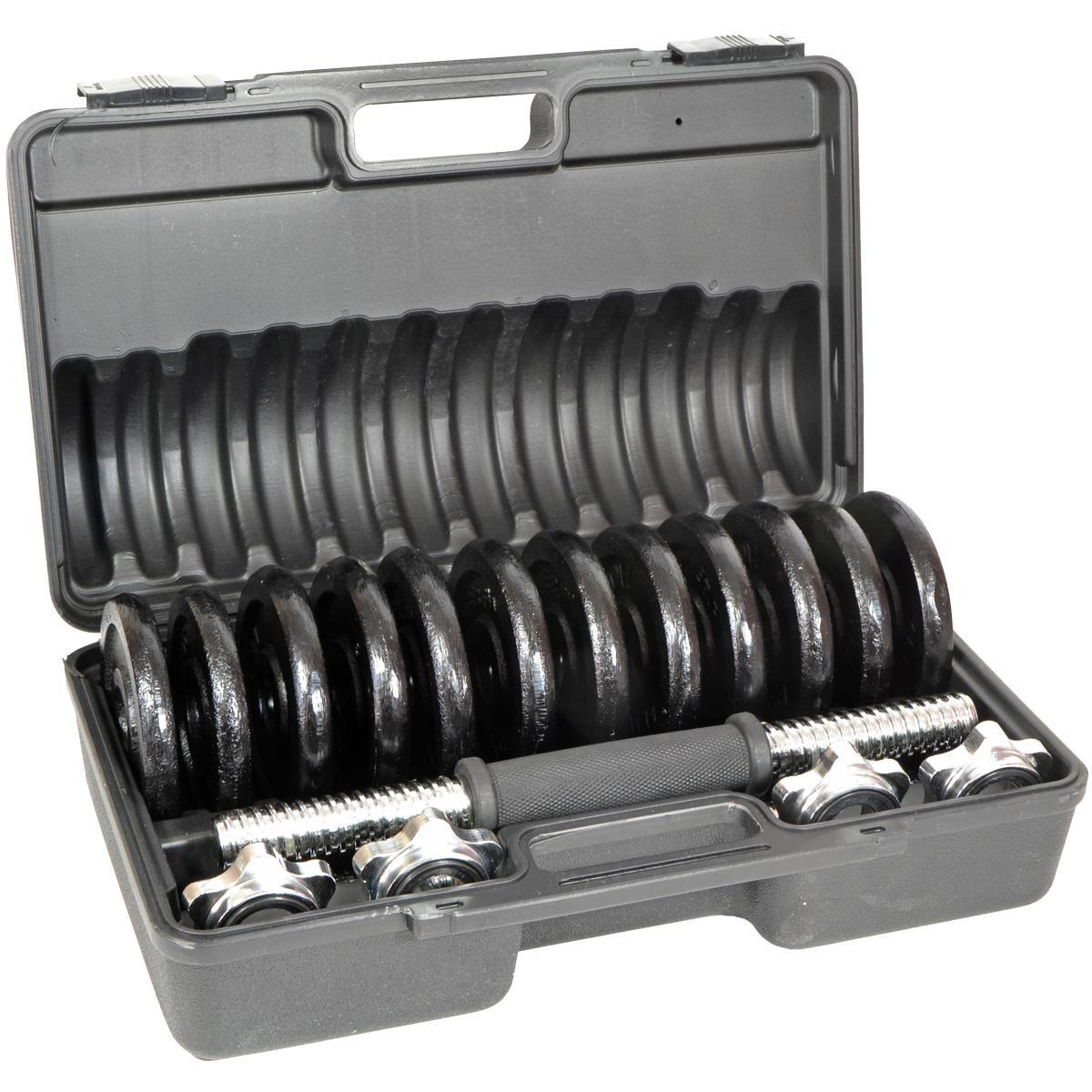 Zestaw obciążeń żeliwnych Enero Fit 15 kg 1/7
