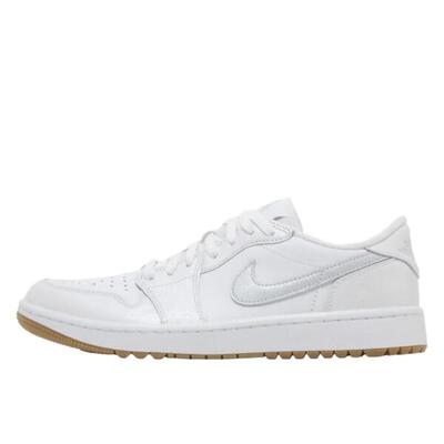 Scarpe 1 Retro Low Golf White Gum