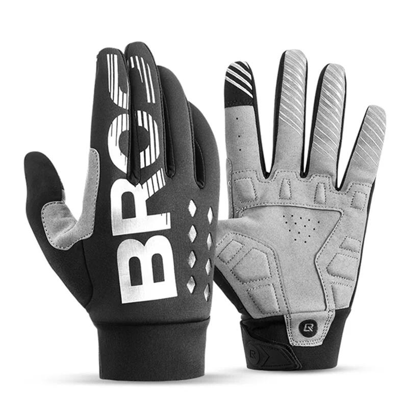 Rockbros - Paire De Gants À Doigts Complets - Gants - Gris - S - Decathlon