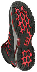 NITRAS SAFETY Pro Step II Chaussures de sécurité S1P taille 40, noir/rouge.