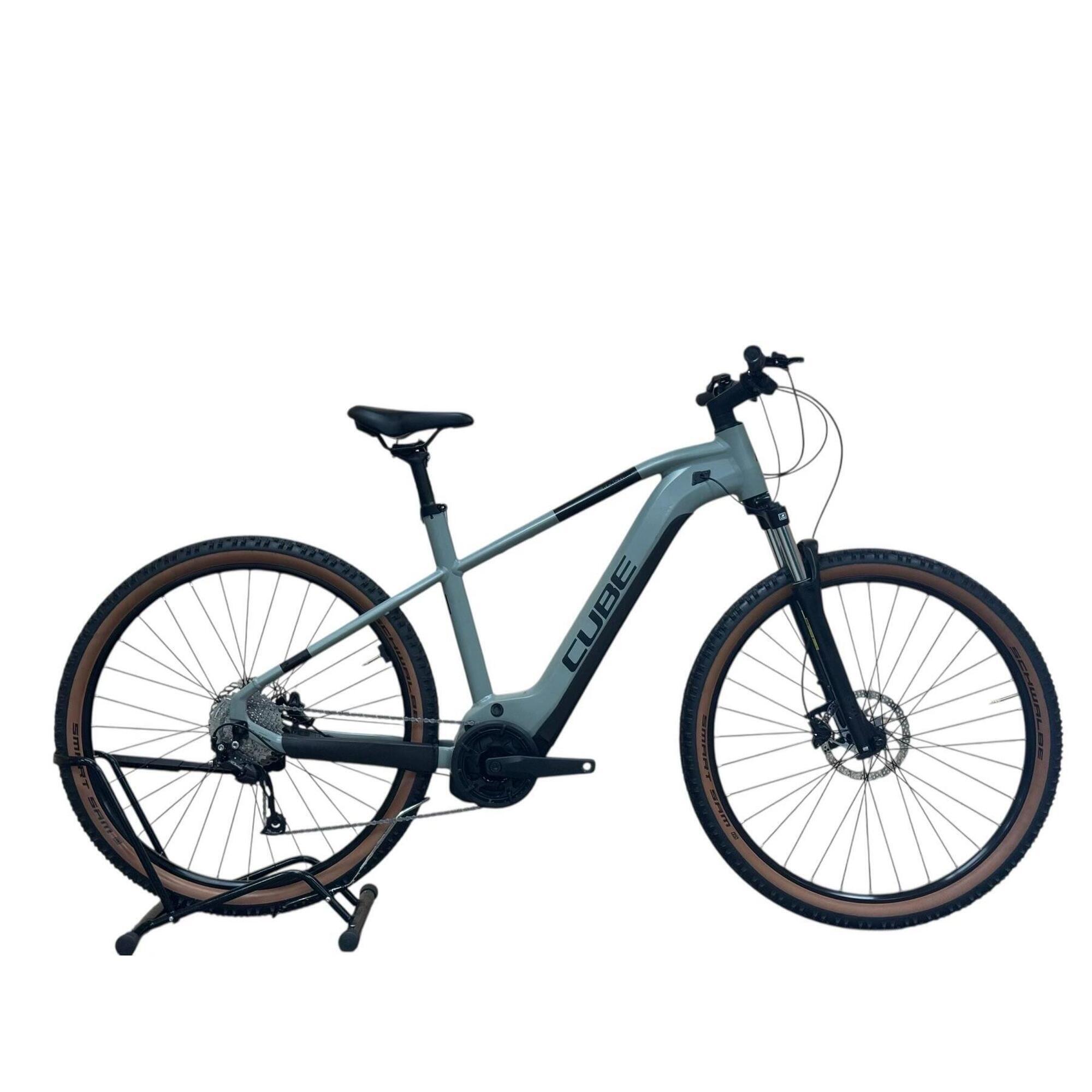 Cube - Reconditionné - Vtt Électrique Cube Reaction Hybrid Performance 500- Comme Neuf - Vélo Tout Terrain - Gris|noir - 48 Xl - Decathlon