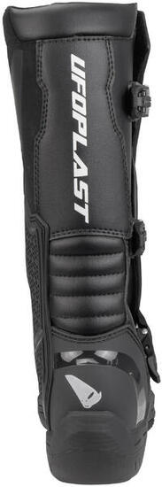 UFO PLAST Gargor Motocross-Stiefel Herren schwarz/weiß Gr. 45.