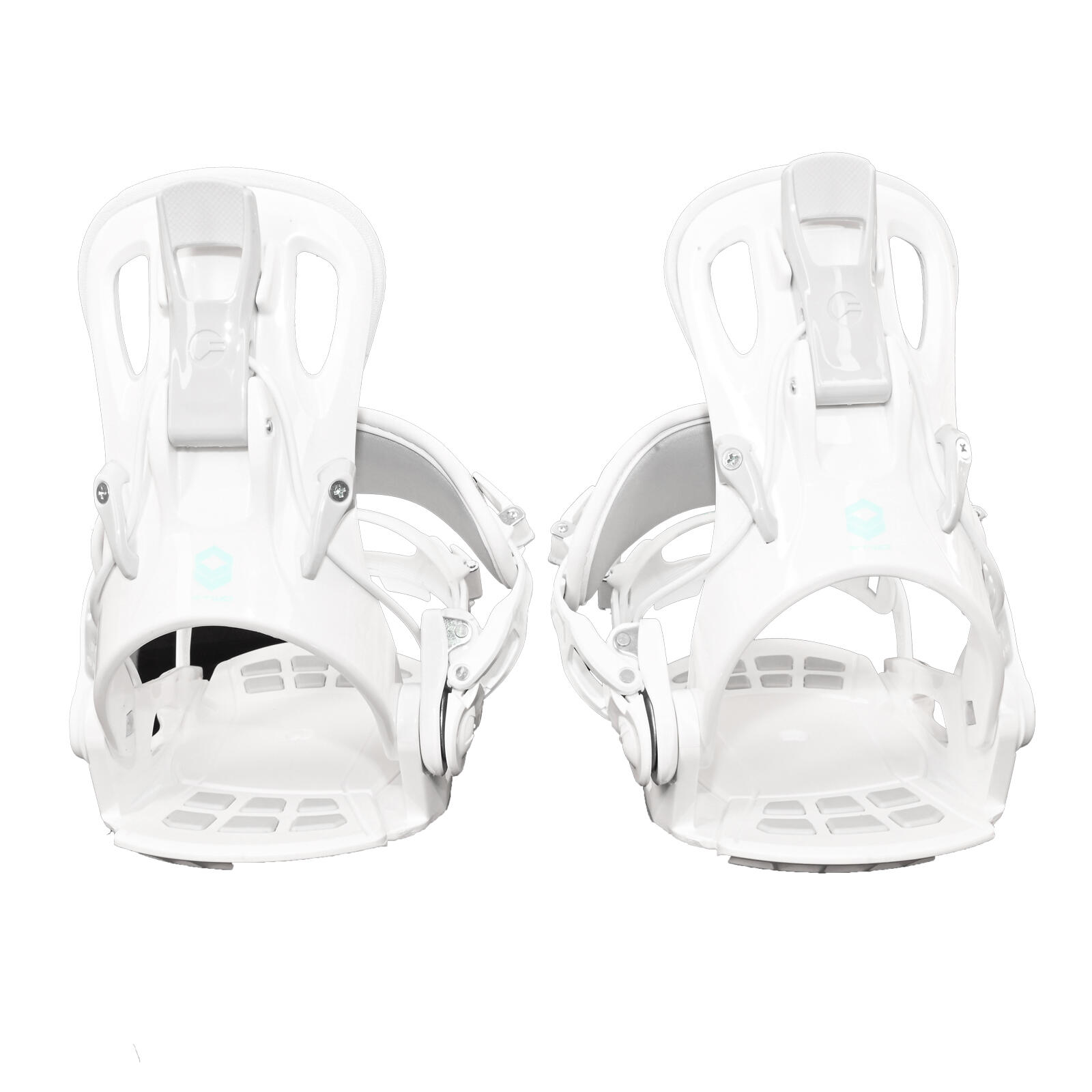FTWO Fijaciones de snowboard para mujer Bloom Edición especial M Blanco 4/4