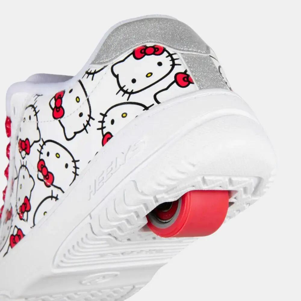 Chaussures à roulettes - loisirs - mixte - ludiques, HK Kolect - blanc/rouge 4/6