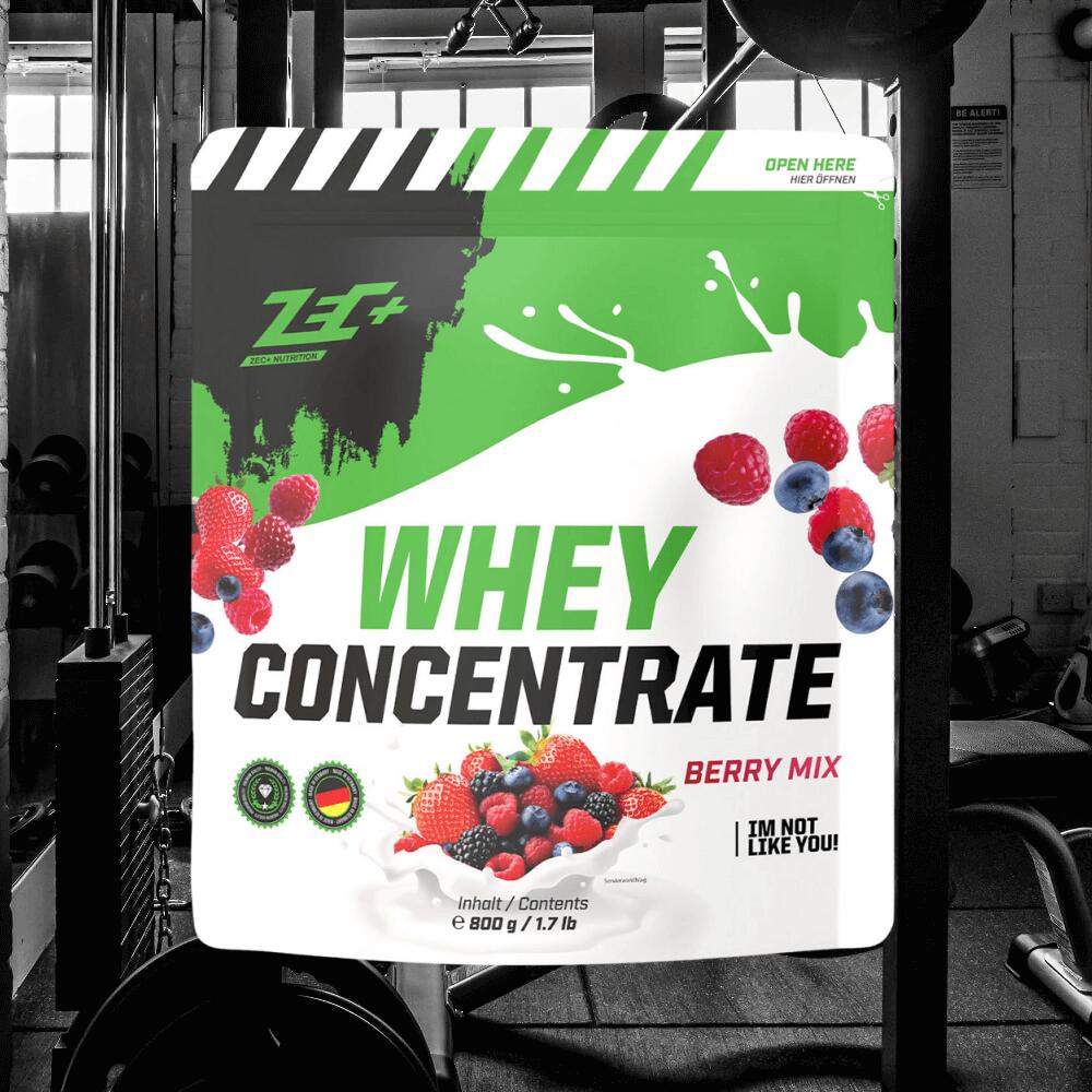 Zec+ Whey Concentrate (800g) Berry Mix - Protéines 2/3