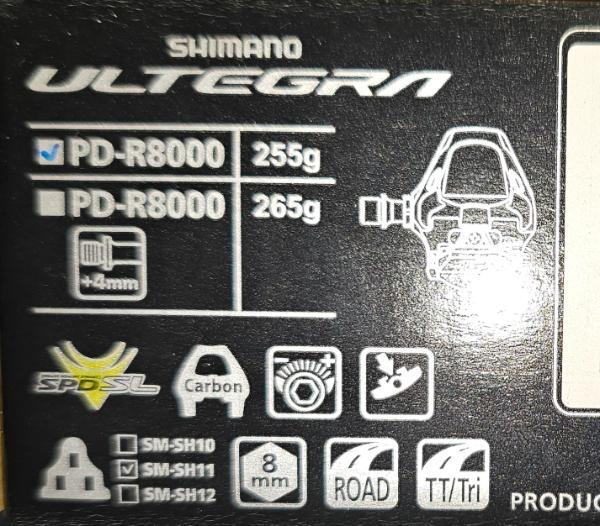 Tussen Particulieren - Shimano Ultegra PD-R8000 SPD-SL pedalen 5/5
