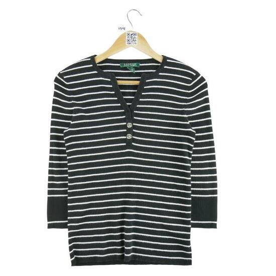 Second life - Damen Schwarzer Pullover - Wie neu