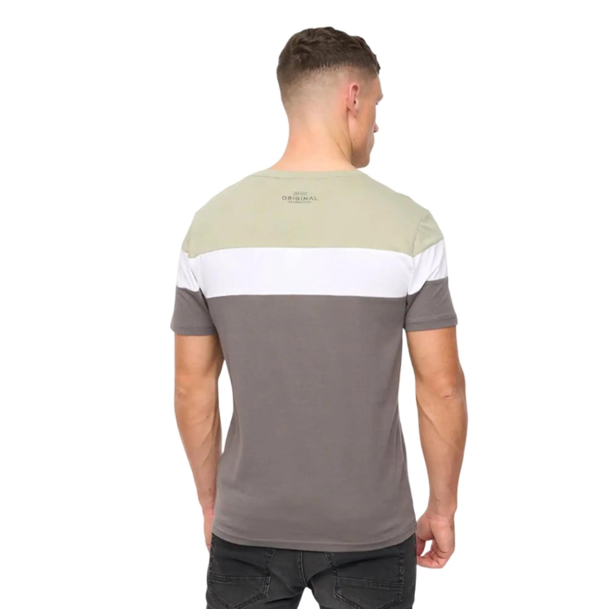 Tshirt PATTERMAY Homme (Vert Kaki Clair) 2/4