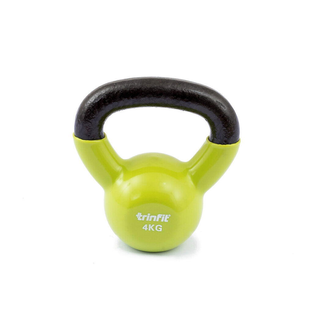 TRINFIT Kettlebell kovový vinyl varianta 4 kg