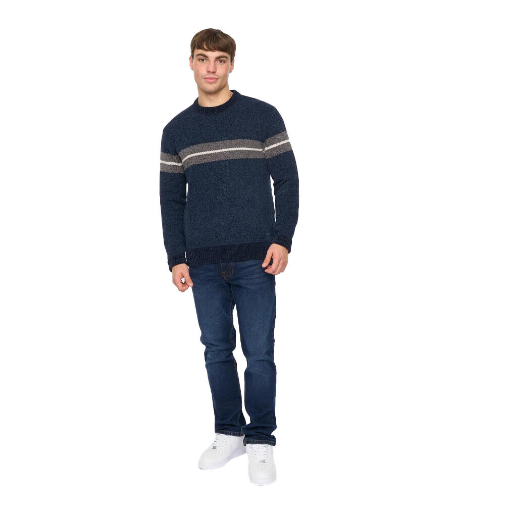 "Roundall" Pullover für , Jerseyware, Chenille Herren Marine 3/3
