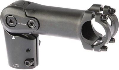 Satori up2+ verstelbare stuurpen ø31.8 mm – 65 mm – mat zwart