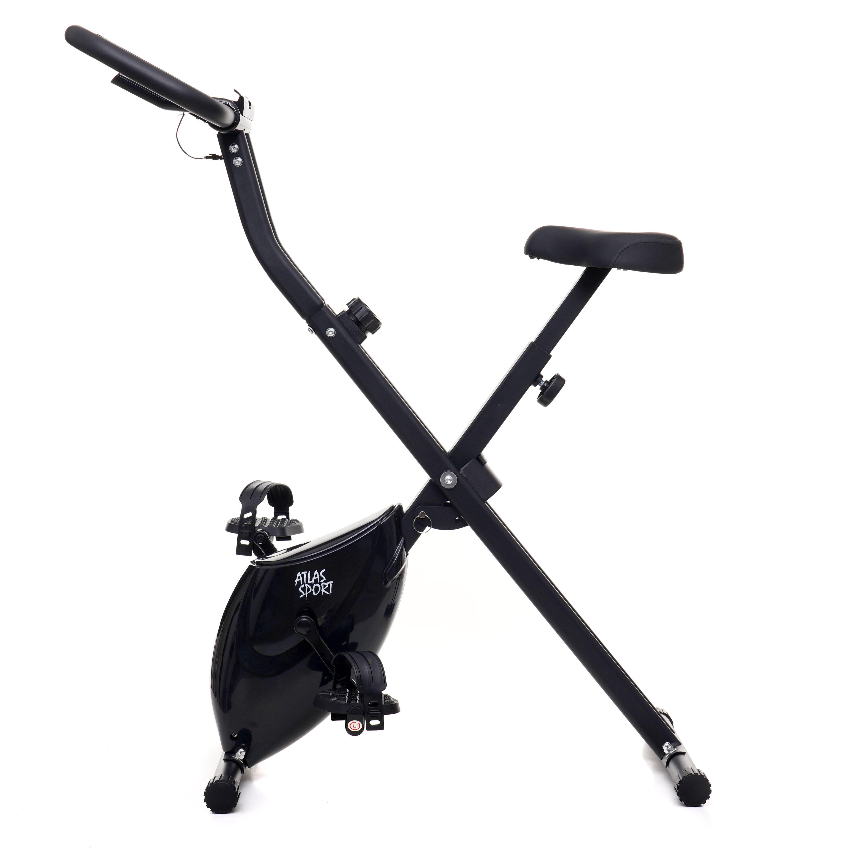 Rower Stacjonarny Magnetyczny Rowerek Treningowy do ćwiczeń X-BIKE ATLAS SPORT 3/4