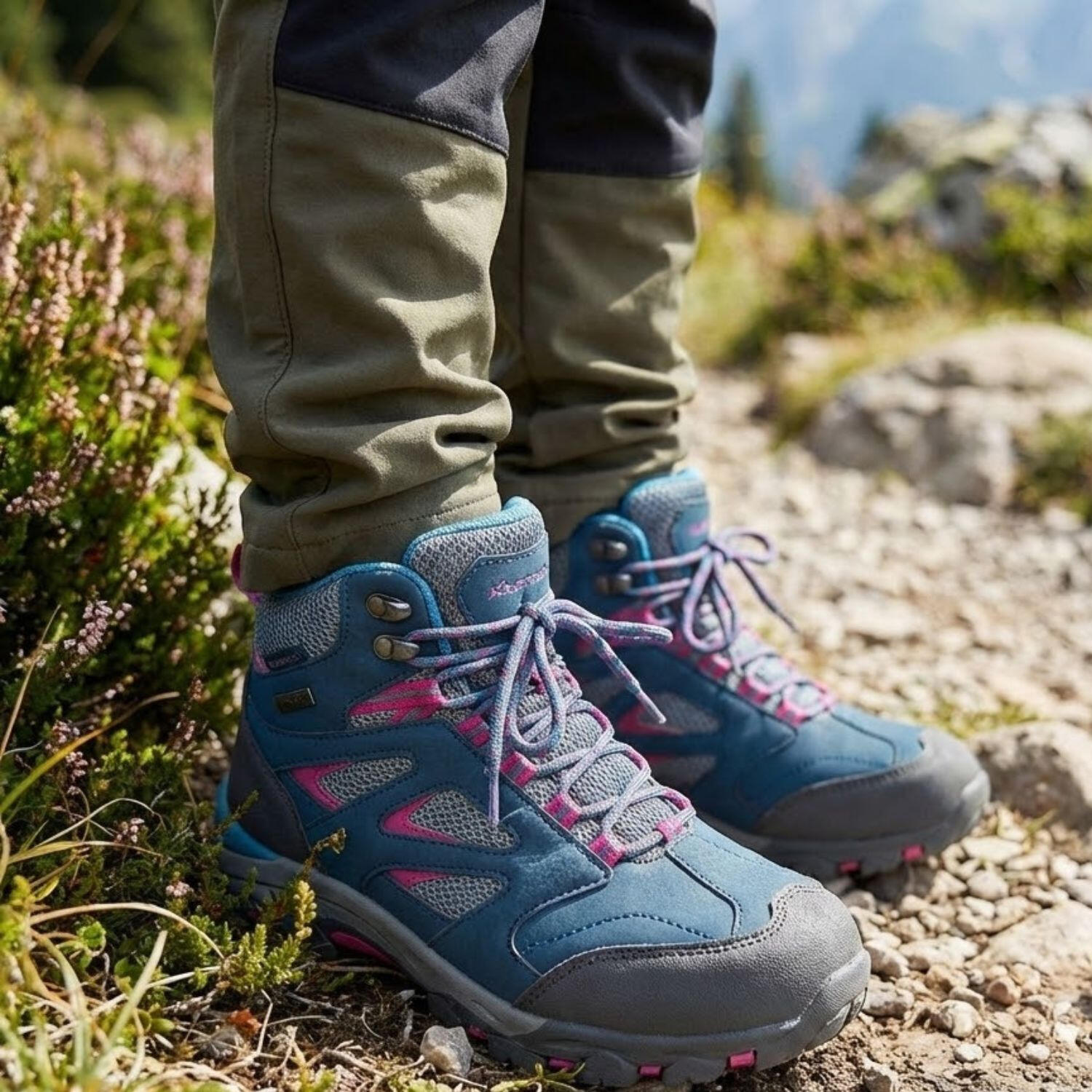 Chaussures de trekking Regatta Holcombe Iep Mid pour enfants 7/7