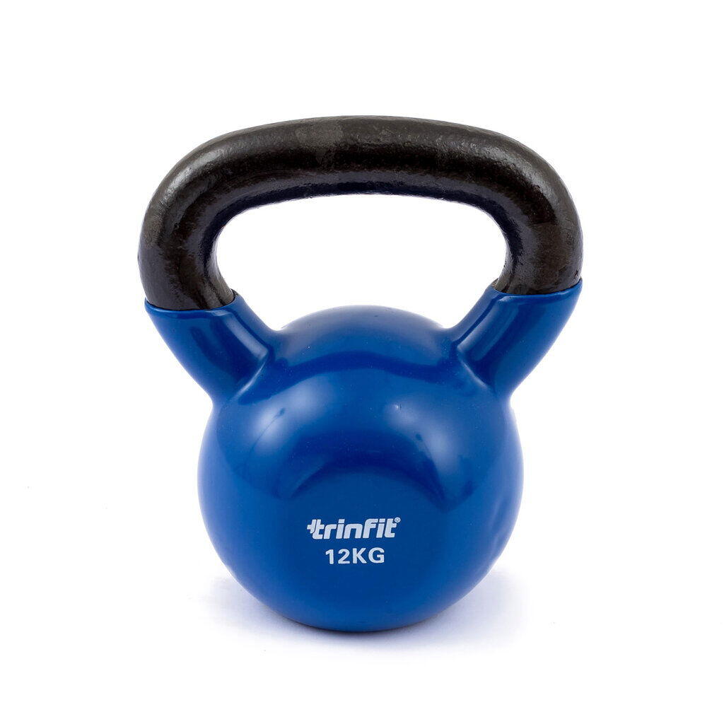 TRINFIT Kettlebell kovový vinyl varianta 12 kg