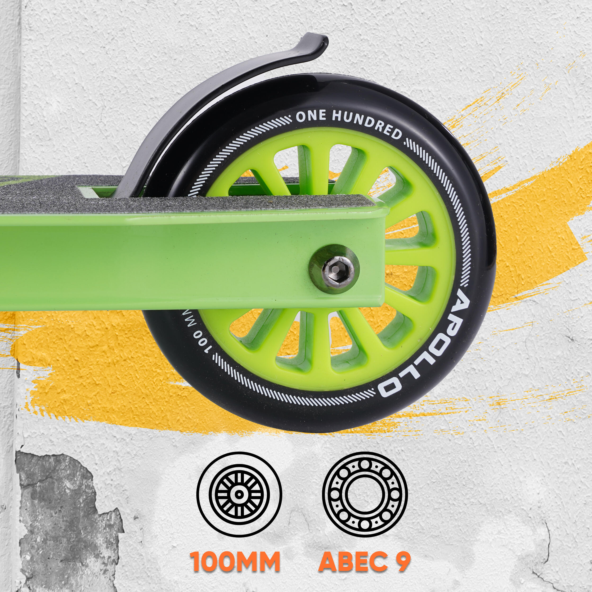 Apollo Patinete Freestyle Gravity ligero y resistente para niños desde 6 años 3/7