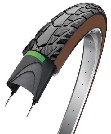 Kantenreifen Performance Protect 28 x 175 47-622 – Schwarzbraun mit Reflexion