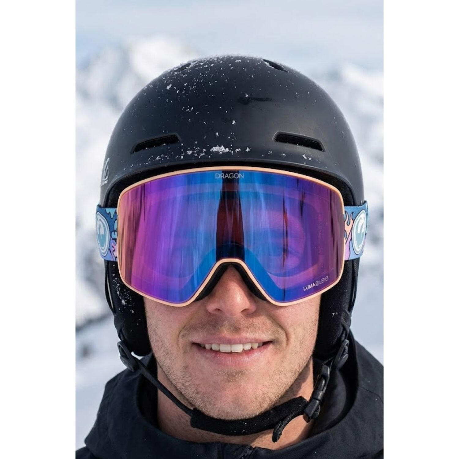 NFX2 Gafas De Esquí Unisex - Kimmy Fasani 2024/LL Purple Ionized & LL Violet 7/7