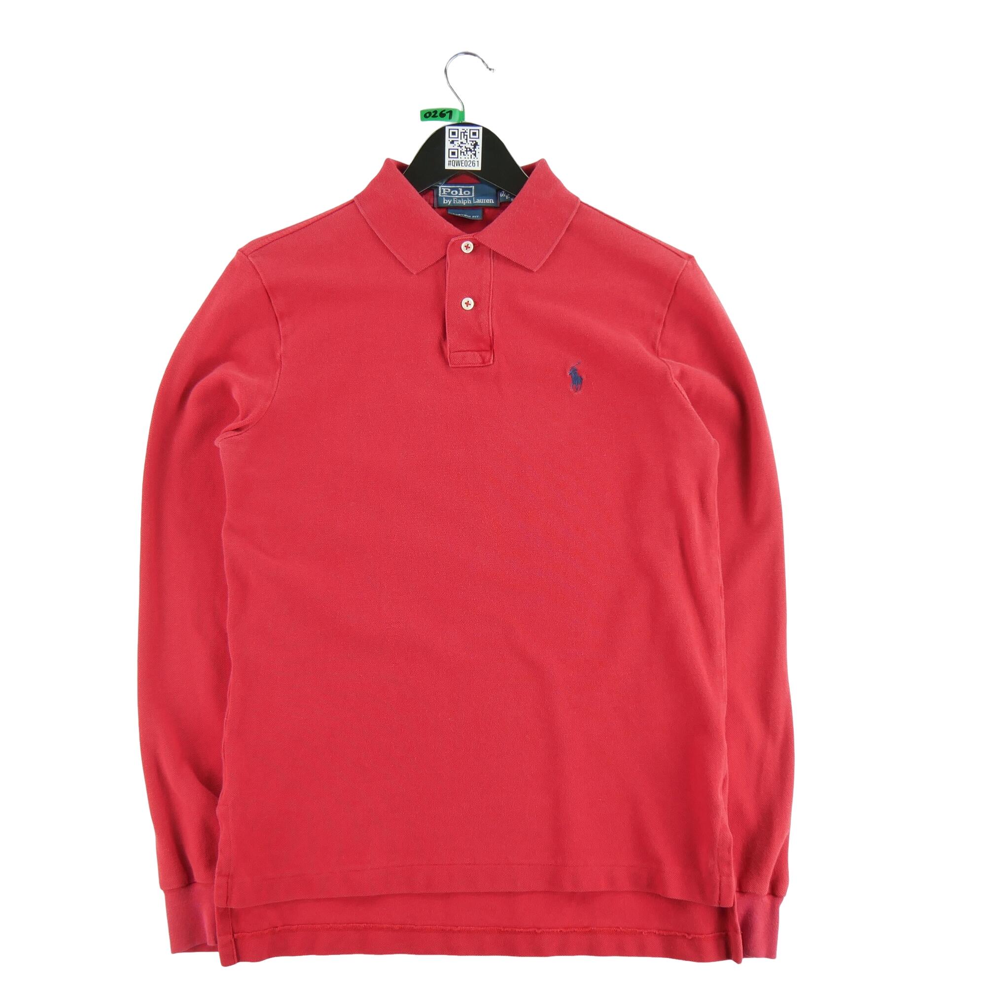 RALPH LAUREN Reconditionné - Polo manches longues Homme - Très Bon État