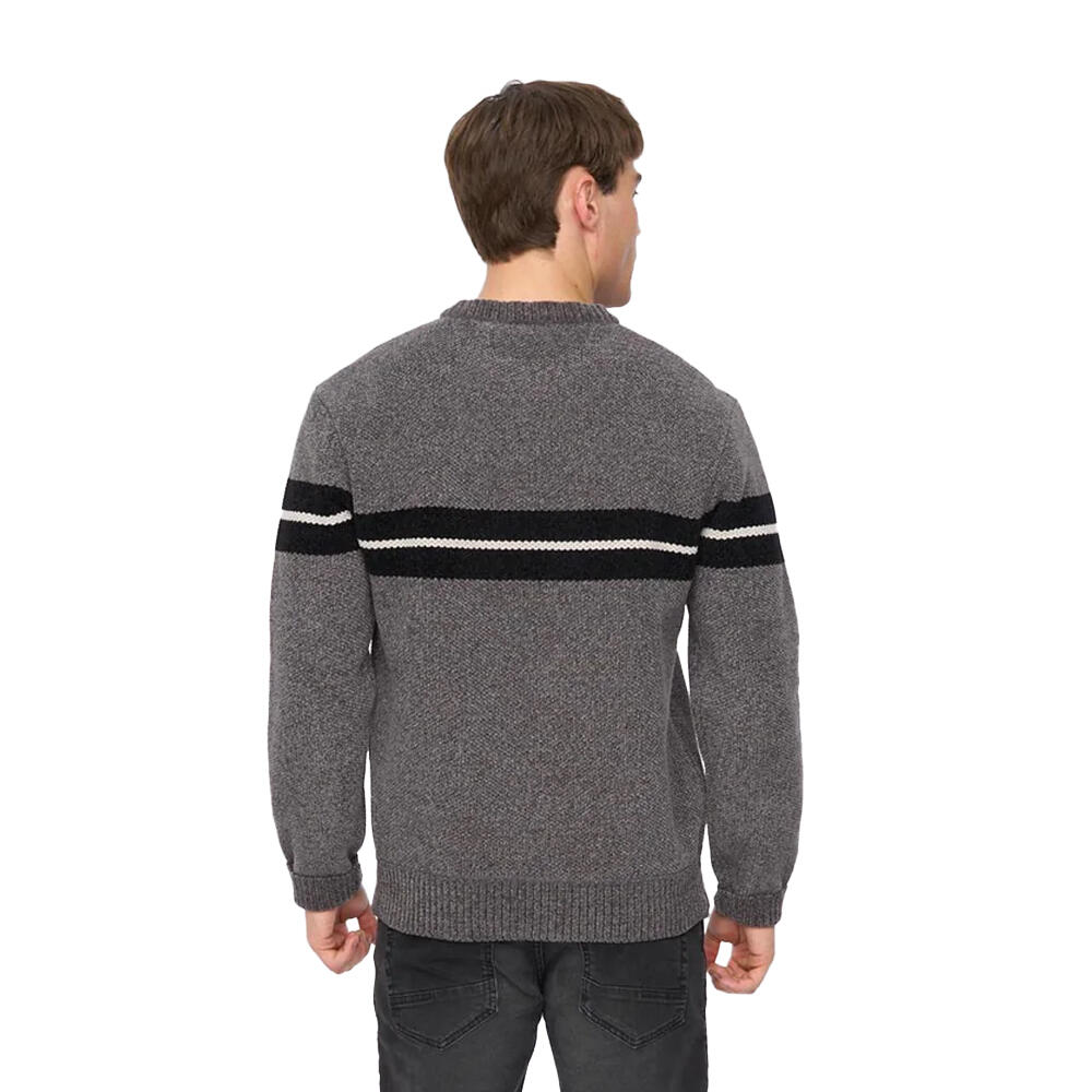 Pull ROUNDALL Homme (Gris Chiné) 2/3