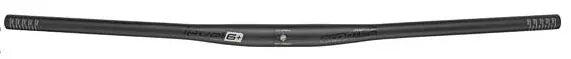 Ergotec Aluminium Flat Bar 7050 Level 6+ Czarny