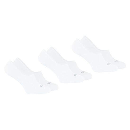 Lot de 6 paires de socquettes invisibles homme Essentiel