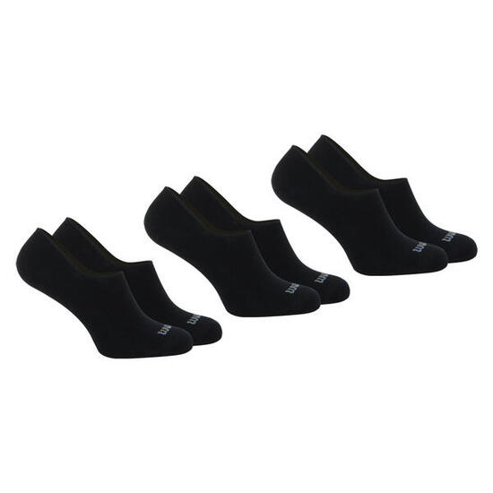 Lot de 6 paires de socquettes invisibles homme Essentiel