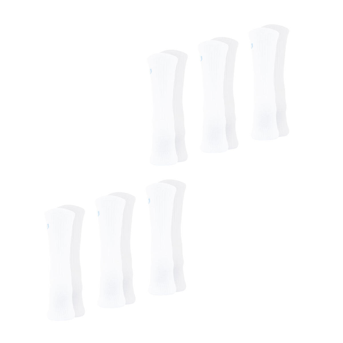 Lot de 6 paires de chaussettes mi-hautes homme Essentiel 3/4