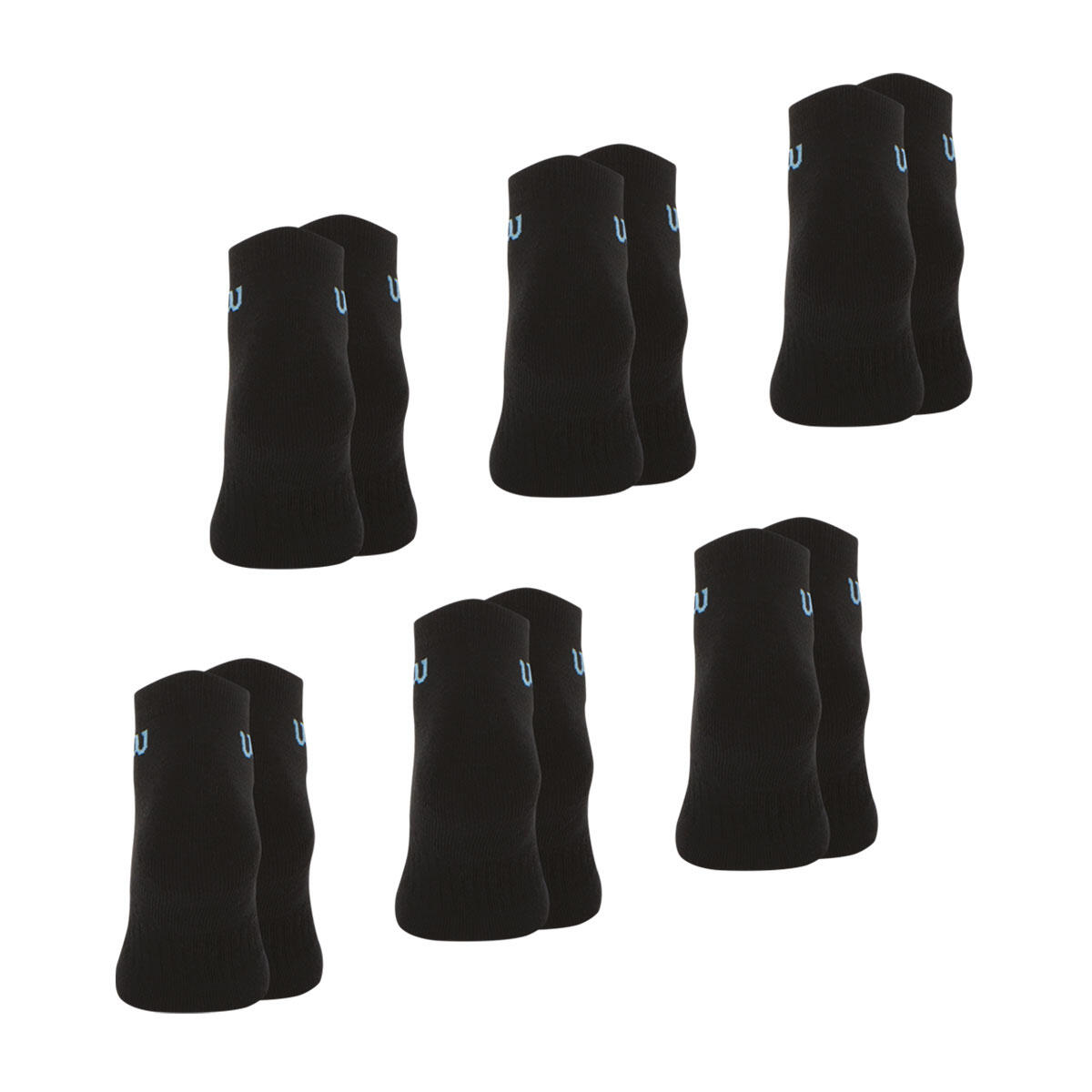 Lot de 6 paires de chaussettes basses homme Essentiel 3/4