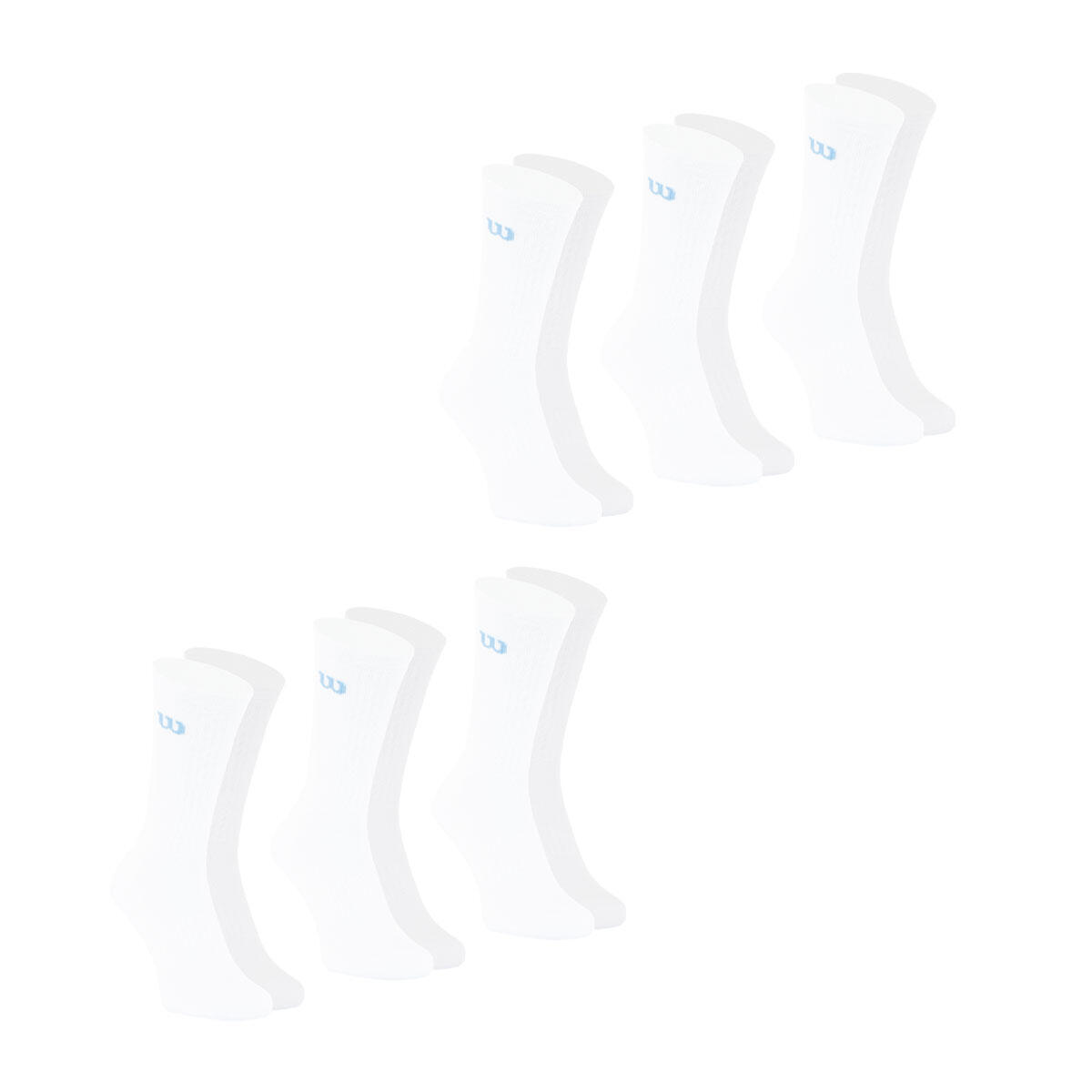 Lot de 6 paires de chaussettes mi-hautes homme Essentiel 2/4