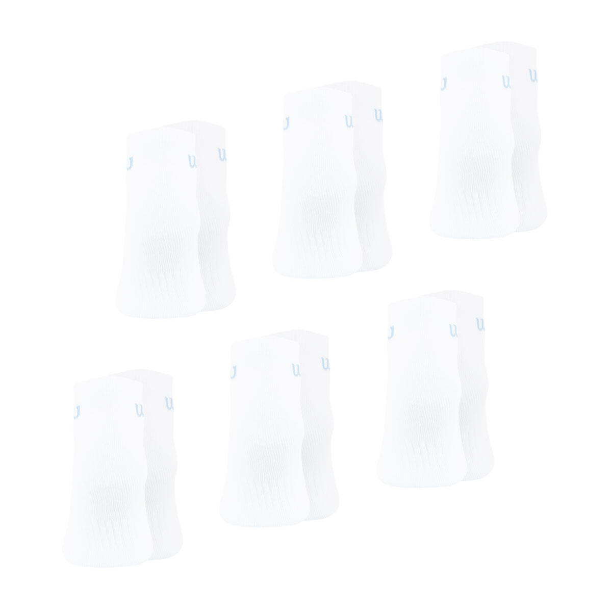 Lot de 6 paires de chaussettes basses homme Essentiel 3/4