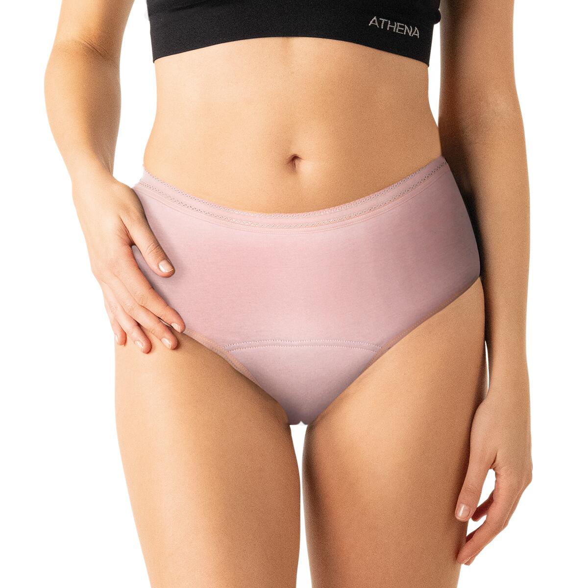 Lot de 5 culottes menstruelles taille haute femme 2/5