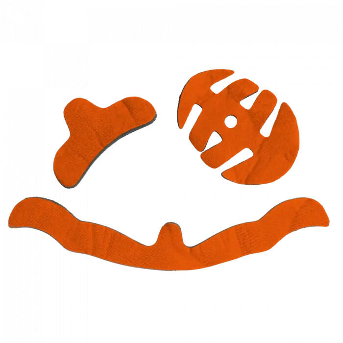 TSG ADULT HELMET PAD KIT DC ORANGE S (ORANGE) 75044-30-005