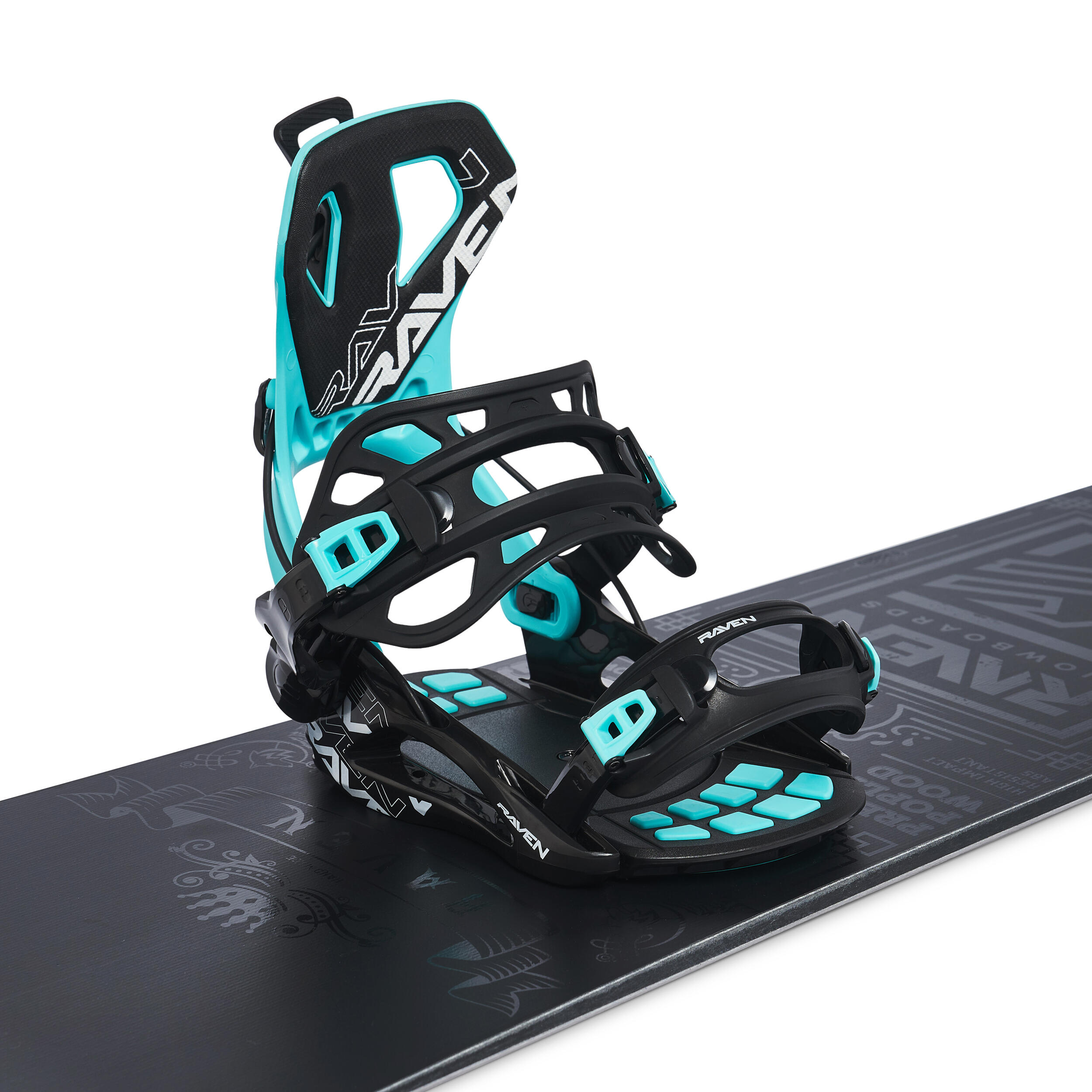 FIXAÇÕES DE SNOWBOARD FASTEC FT360 FASTEC RAVEN 3/6