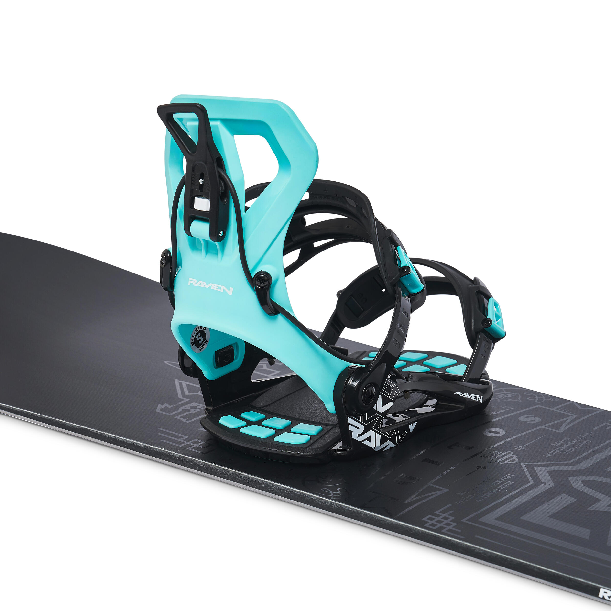 FIXAÇÕES DE SNOWBOARD FASTEC FT360 FASTEC RAVEN 4/6